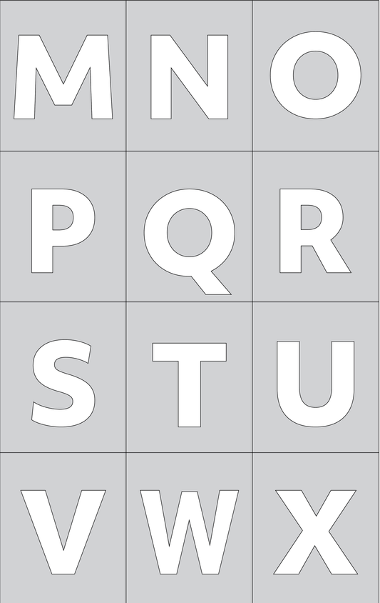 Letter Router Templates