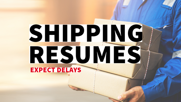 Shipping Resumes