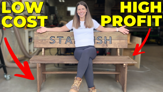 $50 Outdoor Bench Built in 5 Hours // DIY Woodworking