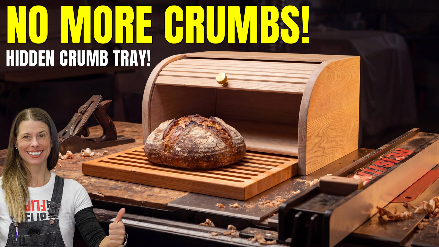 Tambour Breadbox [CNC file + SVG + Cut List]