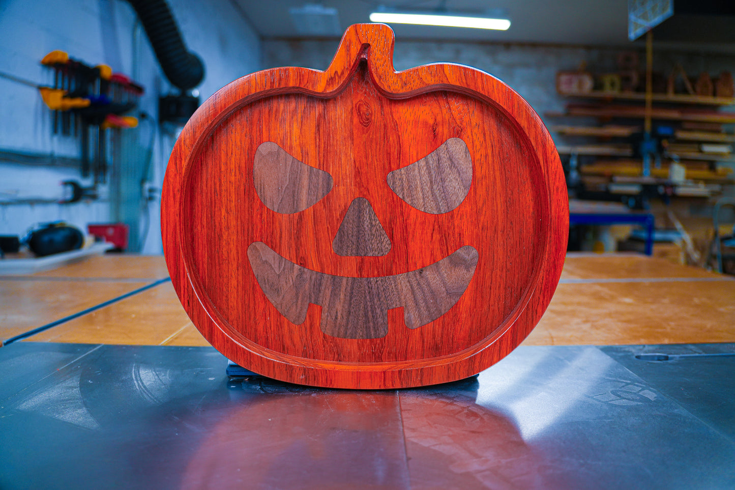 CNC & Laser File - Jack-O-Lantern Pumpkin with Inlay