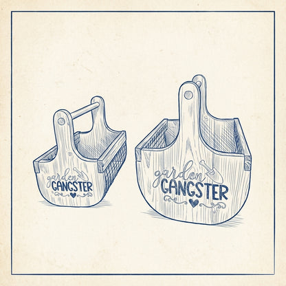 Garden Basket Print-At-Home Templates