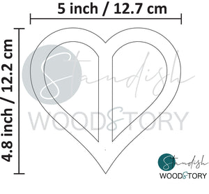 Heart Salt Cellar Template