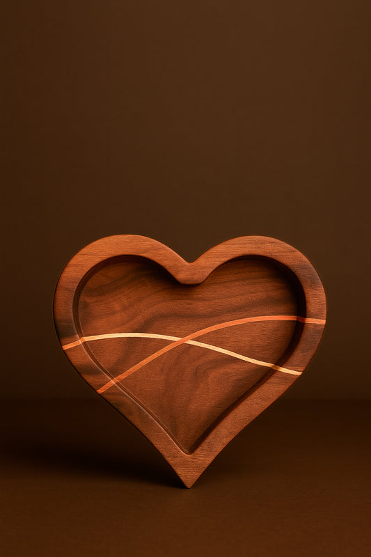 Woven Heart Jewellery Tray