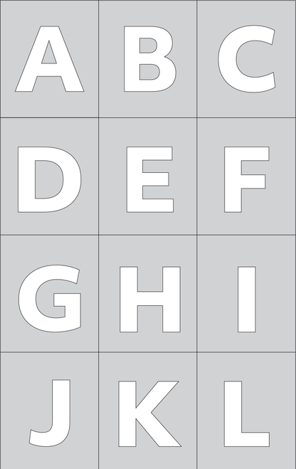 Letter Router Templates