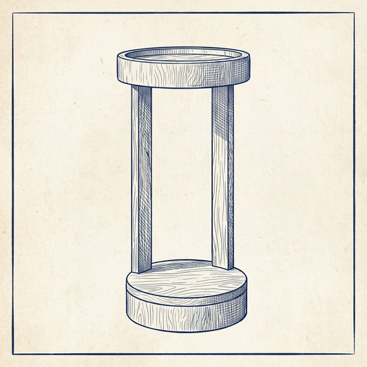 DIY Round Sofa Table  - Woodworking Plans