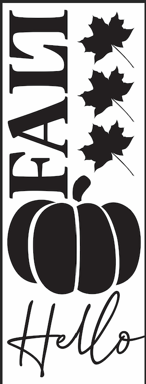 FREE Fall Sign Graphics Package (Print at home + Lightburn SVG)