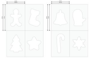 Christmas Router Templates