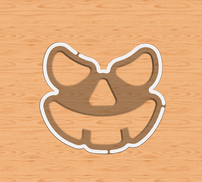 CNC & Laser File - Jack-O-Lantern Pumpkin with Inlay