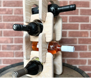 Puzzle Piece Wine Rack