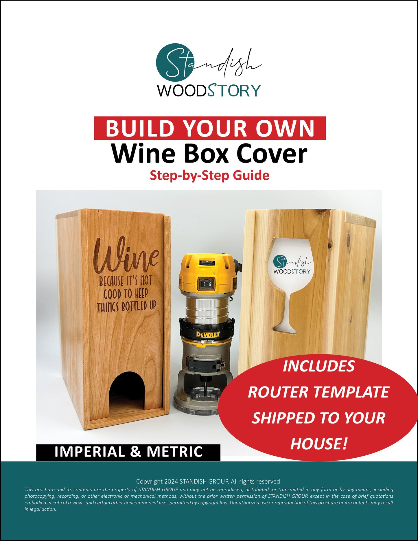 Wine Box Router Template